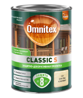 Пропитка декоративная OMNITEX (PINOTEX) CLASSIC S для защиты древесины