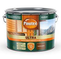 Влагостойкая защитная лазурь для древесины PINOTEX ULTRA RU