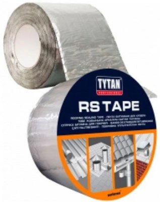 Лента TYTAN RS Tape битумная для кровли 10 х 10 см