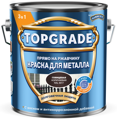 Краска Topgrade для металла гладкая