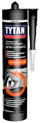 Герметик TYTAN Professional для кровли каучуковый Коричневый 310 мл