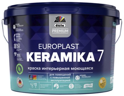 Краска DUFA Premium EuroPlast Keramika 7, база 1, 2,5 л.