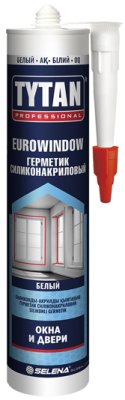 Герметик силиконакриловый TYTAN Professional Eurowindow Окна и Двери
