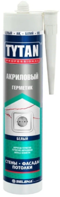 Герметик TYTAN EURO-LINE акриловый белый 280мл