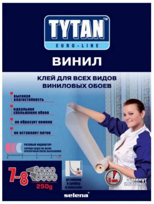 РАСПРОДАЖА Клей Tytan Euro-line винил для всех видов виниловых обоев