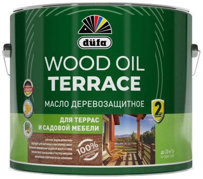 Масло DUFA Wood Oil Terrace деревозащитное бесцветный 0,8л