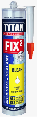 Клей-герметик TYTAN Professional FIX Clear