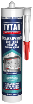 Герметик Силикон TYTAN для аквариумов и стекла  б/цв 280мл