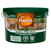 Колерованная Пропитка Pinotex Aqua Protect декоративная для защиты древесины