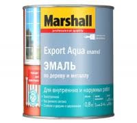 Эмаль MARSHALL Export Aqua водная глянцевая Белая 0,8 л