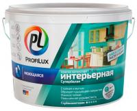 Краска Profilux PL- 13L латекс. моющаяся износоустойчивая СУПЕР белая база 1,(синяя эт.) 14кг