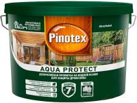 Колерованная Пропитка Pinotex Aqua Protect декоративная для защиты древесины