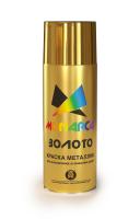 Краска MONARCA аэрозольная акриловая металлик Яркое золото 270 г