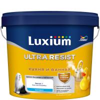 Краска LUXIUM ULTRA RESIST кухня и ванная матовая BW 5 л