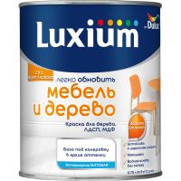 Краска LUXIUM МЕБЕЛЬ и ДЕРЕВО мт. BC 0,75 л