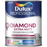 Краска DULUX PROFESSIONAL DIAMOND EXTRA MATT BW  глубокоматовая 1 л (NEW)