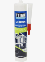 Герметик TYTAN EURO-LINE Универсальный силикон белый 280 мл