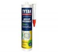 Клей монтажный TYTAN Professional Декор Экспресс супер-белый (жидкие гвозди) картридж 310 мл