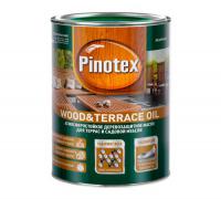 Масло Pinotex Wood & Terrace Oil для террас и садовой мебели