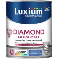 Краска LUXIUM Professional DIAMOND EXTRA MATT глубокоматовая BW 1 л