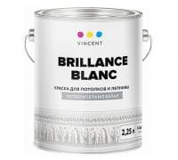 Краска VINCENT Brillance Blanc для потолков и лепнины