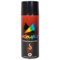 Краска MONARCA аэрозольная Hi-Temperature термостойкая Черная 270 г