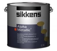 Декоративное покрытие SIKKENS Alpha Metallic с металлическим эффектом