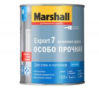 Краска MARSHALL Export 7 для стен и потолков BW 0,9 л