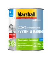 Краска MARSHALL EXPORT Кухни и Ванные BC мат. 0,9 л 