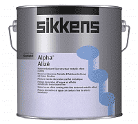 Декоративное покрытие SIKKENS Alpha Alize с металлизированным эффектом