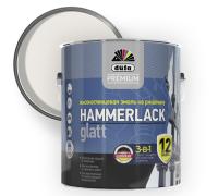 Эмаль DUFA Premium HAMMERLACK гладкая на ржавчину RAL-1015 слоновая кость  750мл