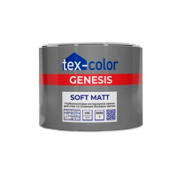Краска в/д TEXСOLOR GENESIS SOFT MATT глубокоматовая база1 0,4л