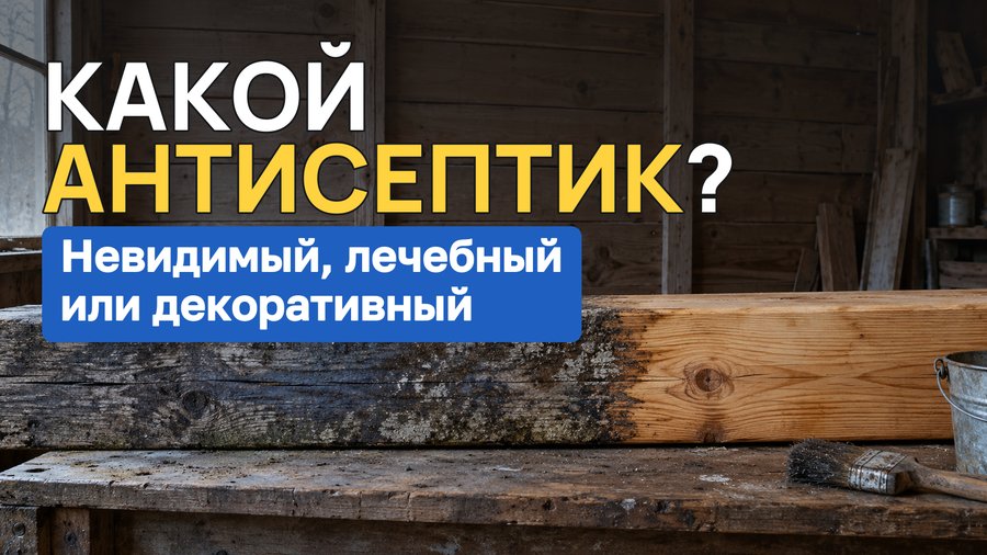 Какой антисептик для дерева выбрать: невидимый, лечебный или декоративный