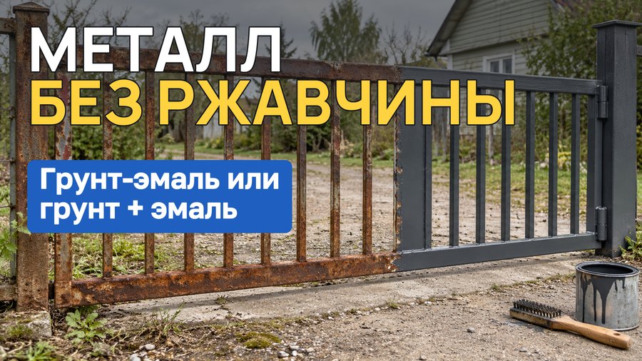Покраска металла: как правильно красить металл, чтобы не ржавел