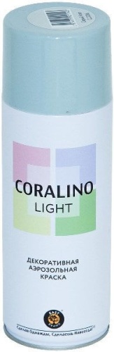 Краска аэрозольная декоративная CORALINO LIGHT, Серый Агат (520 мл, 200г)