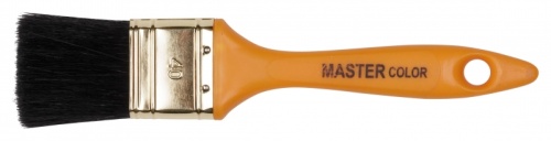 Кисть флейцевая Master Color щетина микс, д/алкидных эмалей и лаков 40 мм.