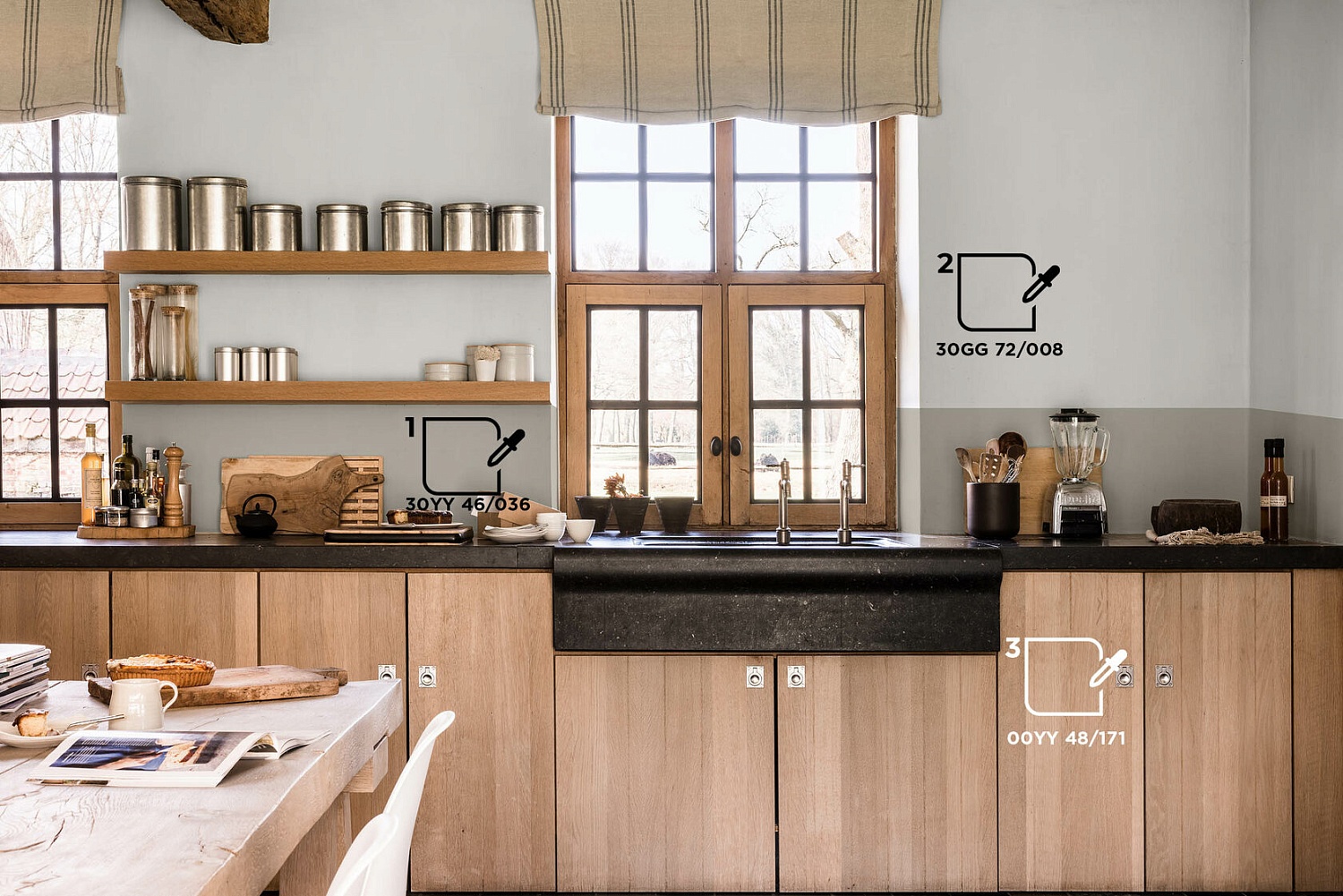 Цветовая палитра DULUX для КУХНИ