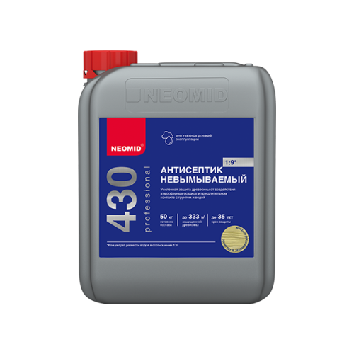 Антисептик NEOMID 430 Eco несмываемый консервант