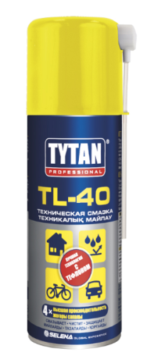 Смазка-аэрозоль TYTAN Professional TL-40 техническая Смазка-аэрозоль TYTAN Professional TL-40 техническая