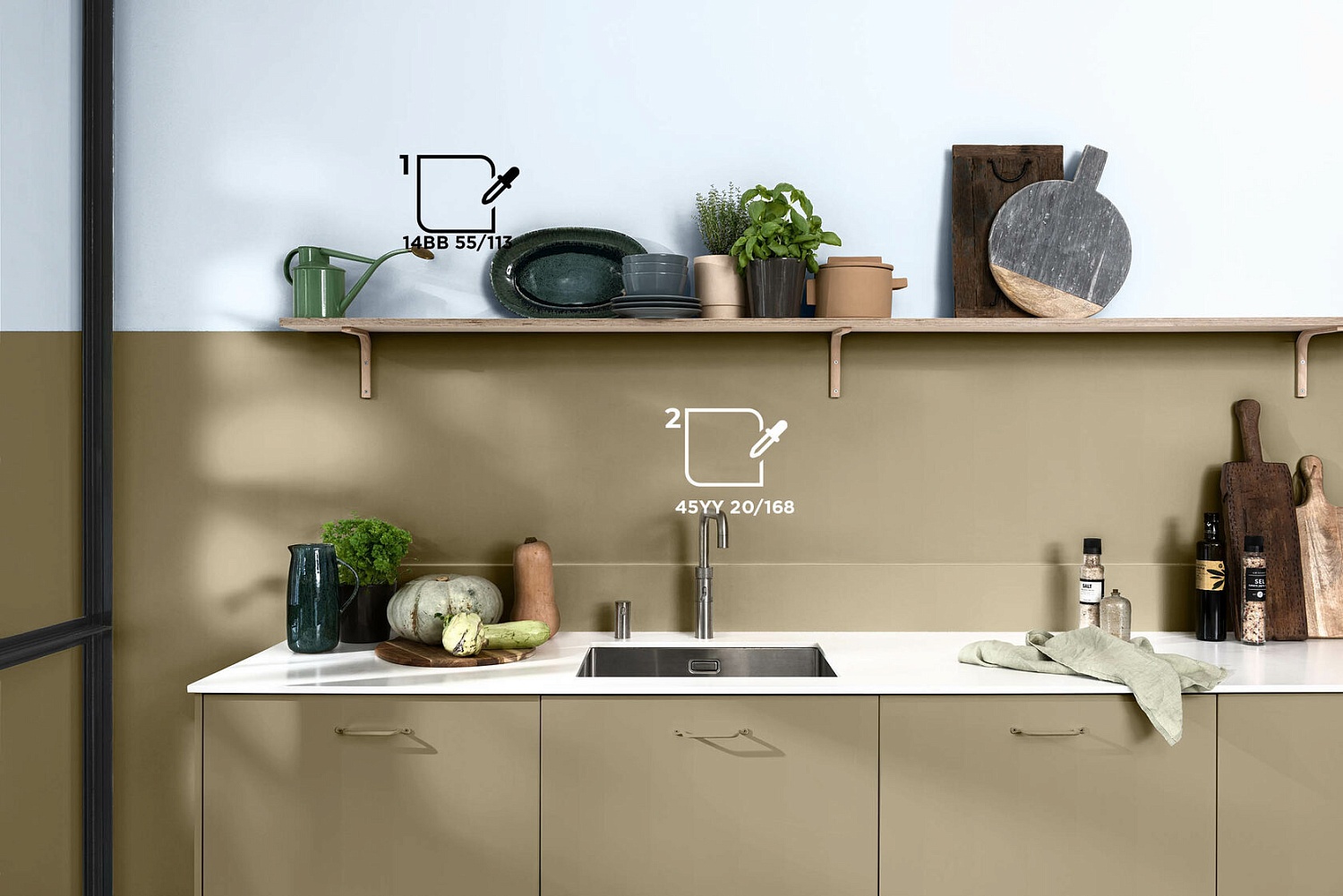 Цветовая палитра DULUX для КУХНИ