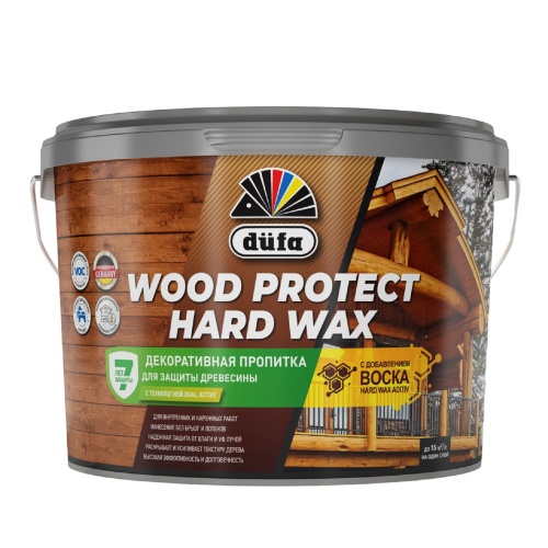 Пропитка DUFA WOOD PROTECT HARD WAX ореховое дерево 0,75 л