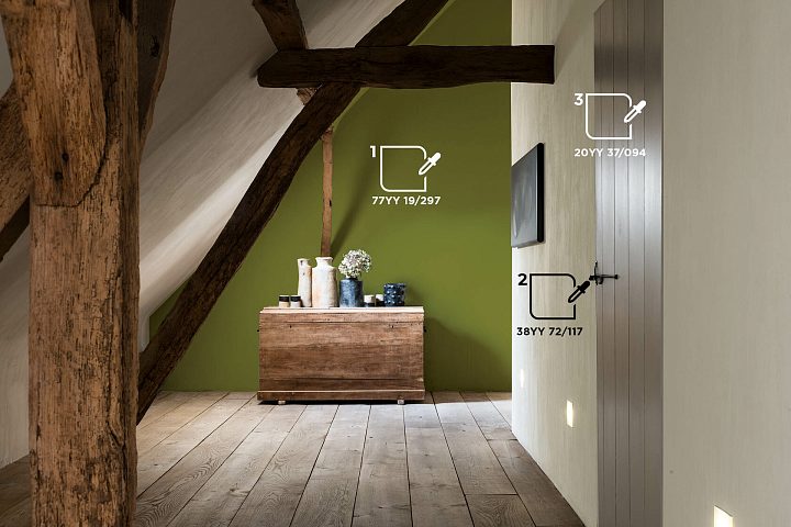 Цветовая палитра DULUX для гостинной — фото 22