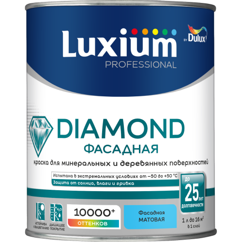 Luxium Diamond Facade 0,9л BC