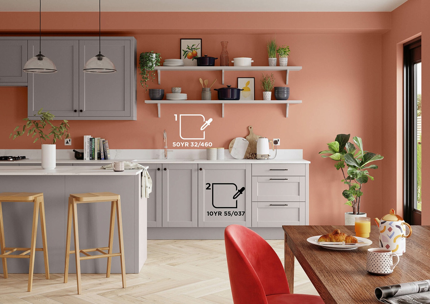 Цветовая палитра DULUX для КУХНИ