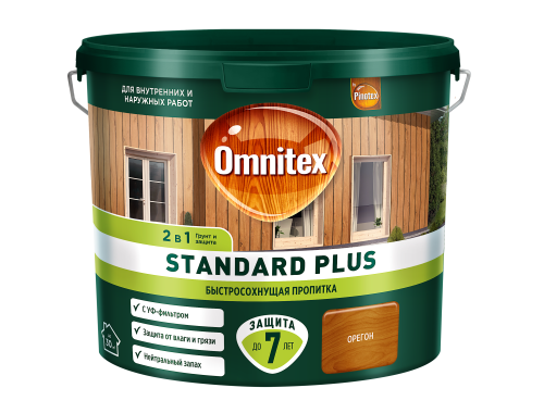 Пропитка Pinotex Standard декоративная универсальная для древесины