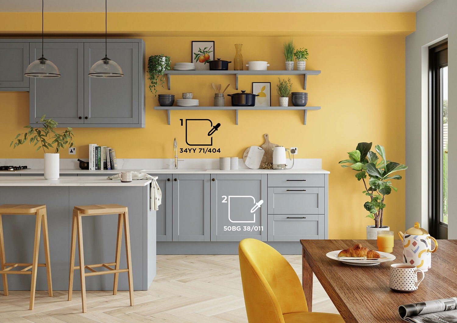 Цветовая палитра DULUX для КУХНИ