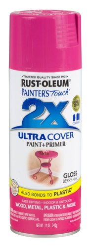 Краска RUST-OLEUM Painter's аэрозольная глянцевая Ягодно-розовый 340 г