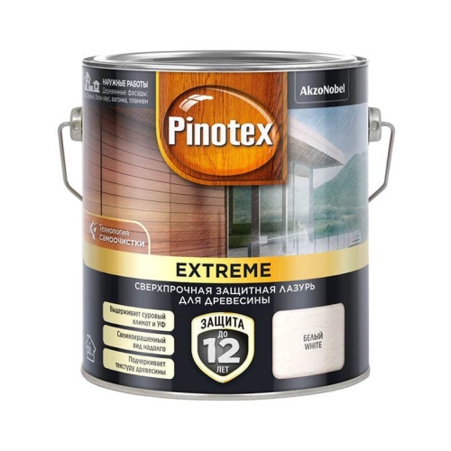 Распродажа Лазурь Pinotex Extreme для дерева с эффектом самоочистки