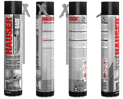 Пена монтажная Hauser BASE всесезонная