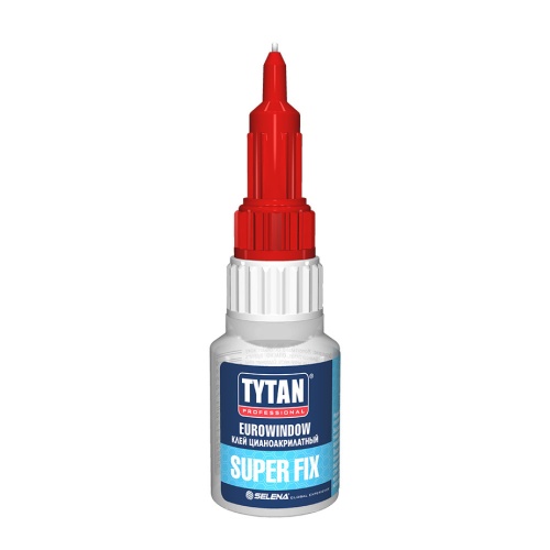 Клей цианоакрилатный TYTAN Prof. EUROWINDOW Super Fix 20 гр